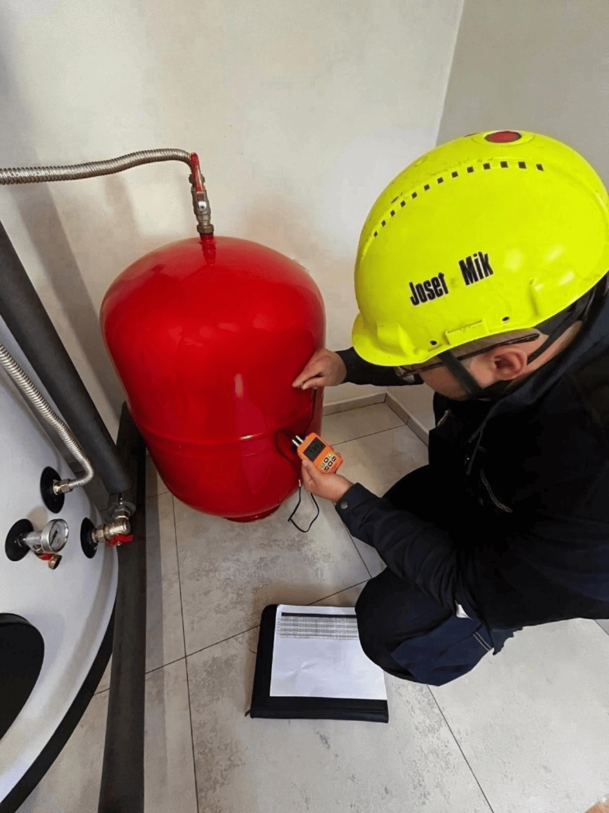 Bc. Josef Mik - revize tlakových nádob